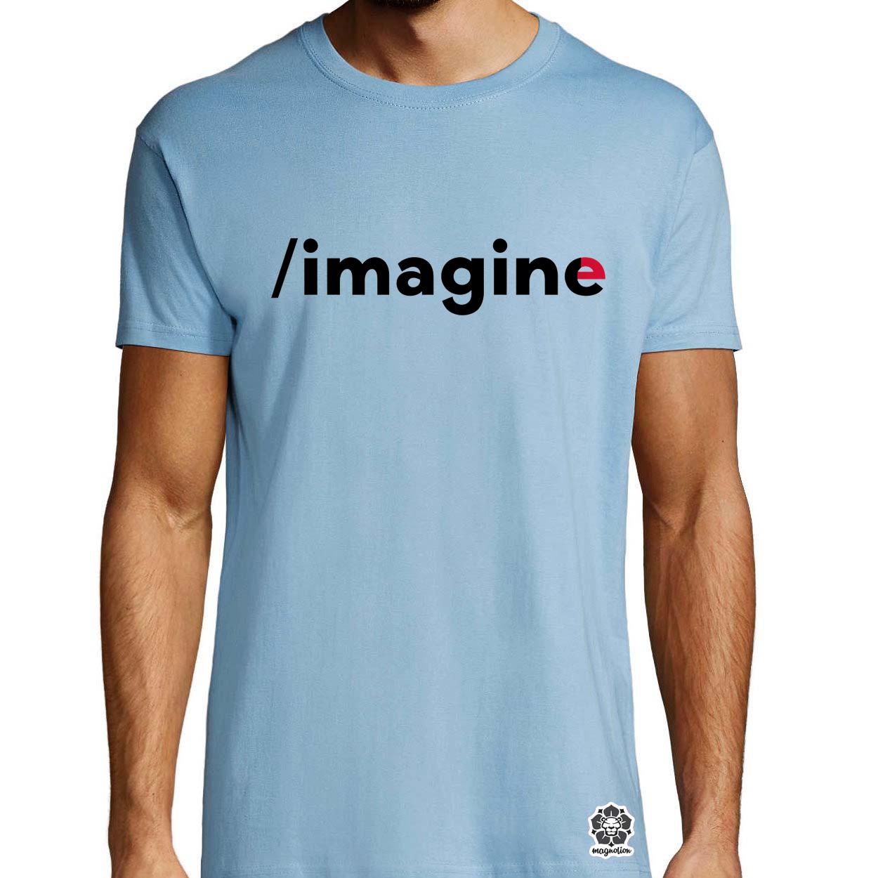 Imagine v1 egyedi póló 