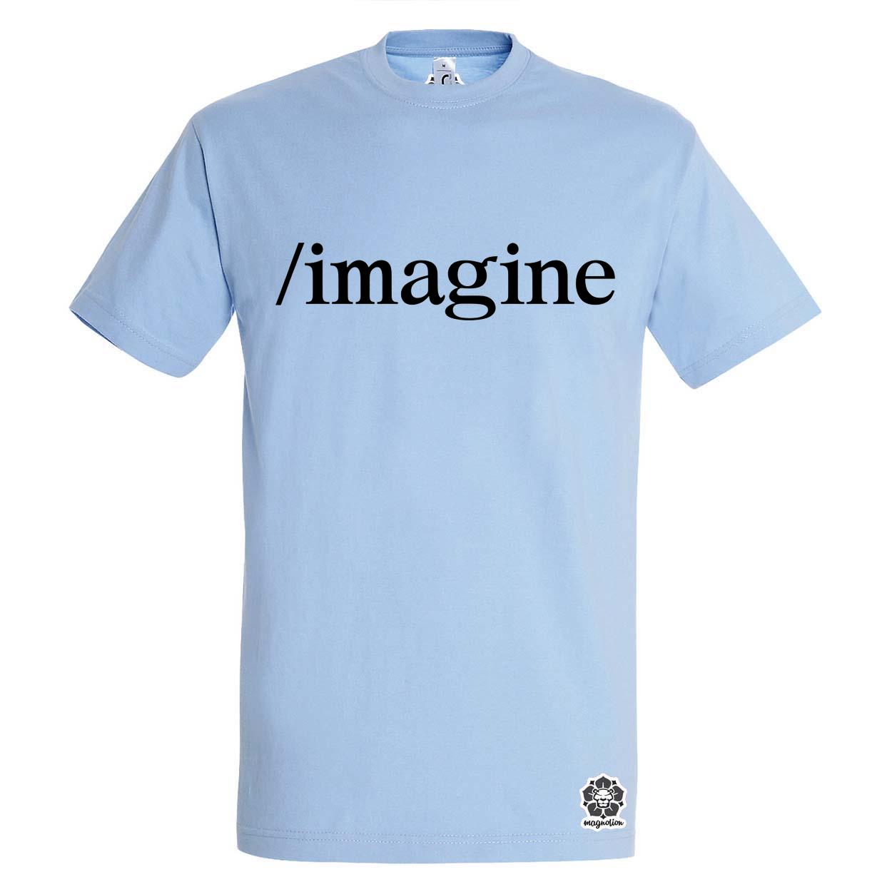 Imagine v2 egyedi póló 