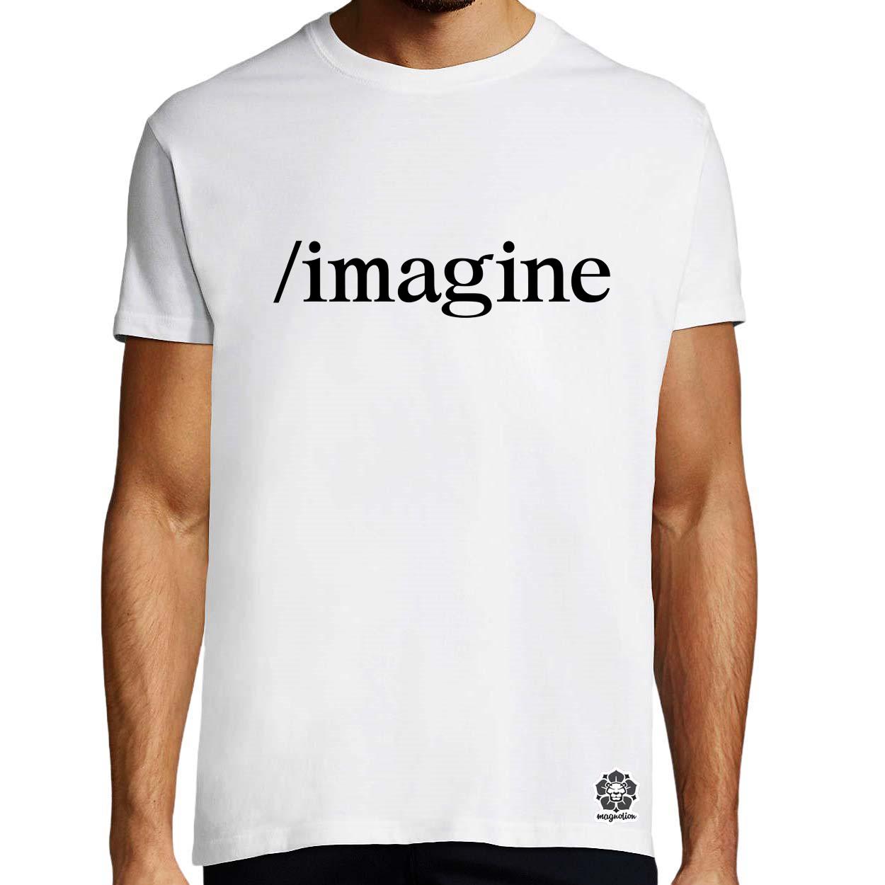 Imagine v2 egyedi póló 