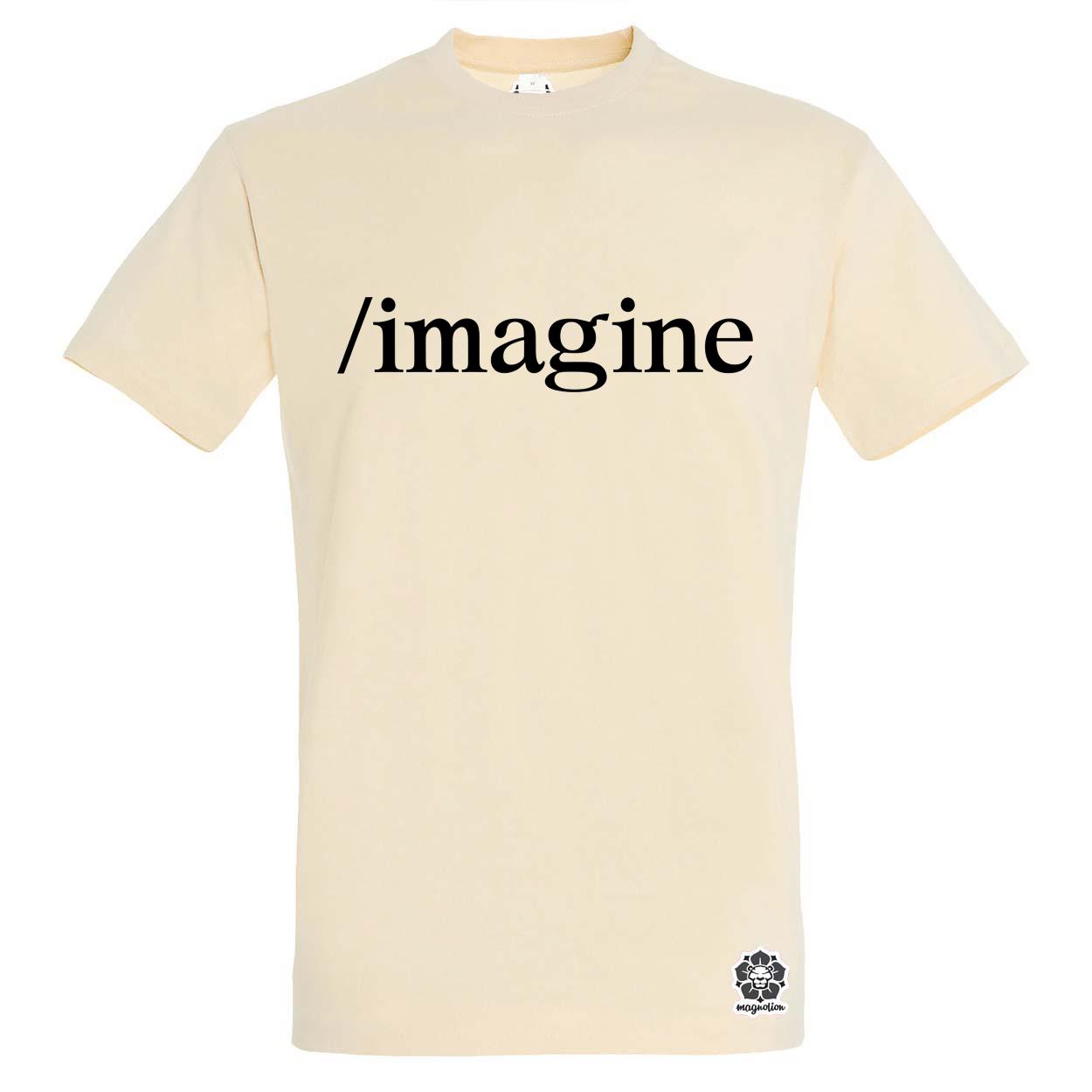 Imagine v2 egyedi póló 