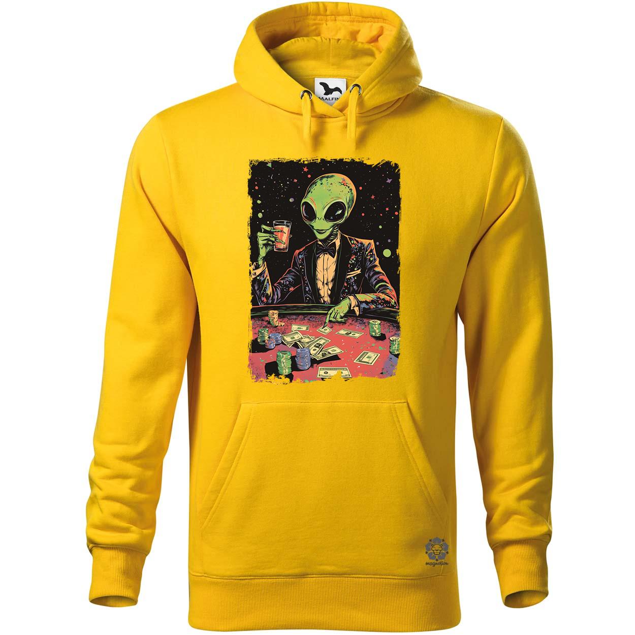 Alien póker v2 egyedi  pulóver 