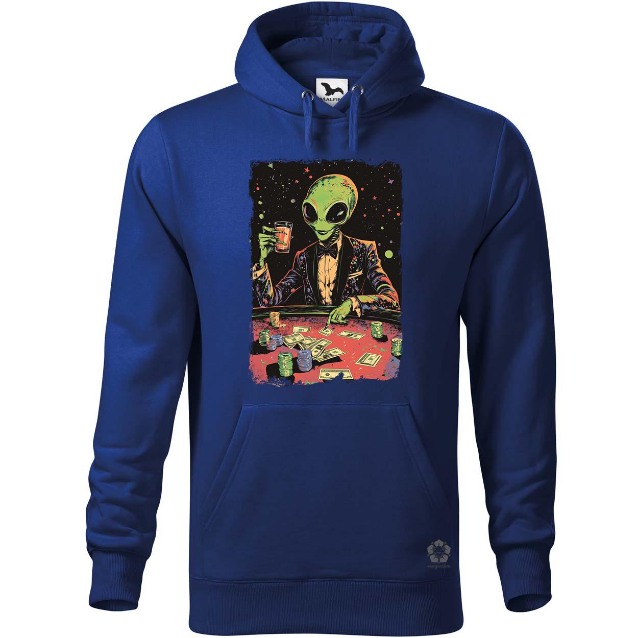 Alien póker v2 egyedi  pulóver 