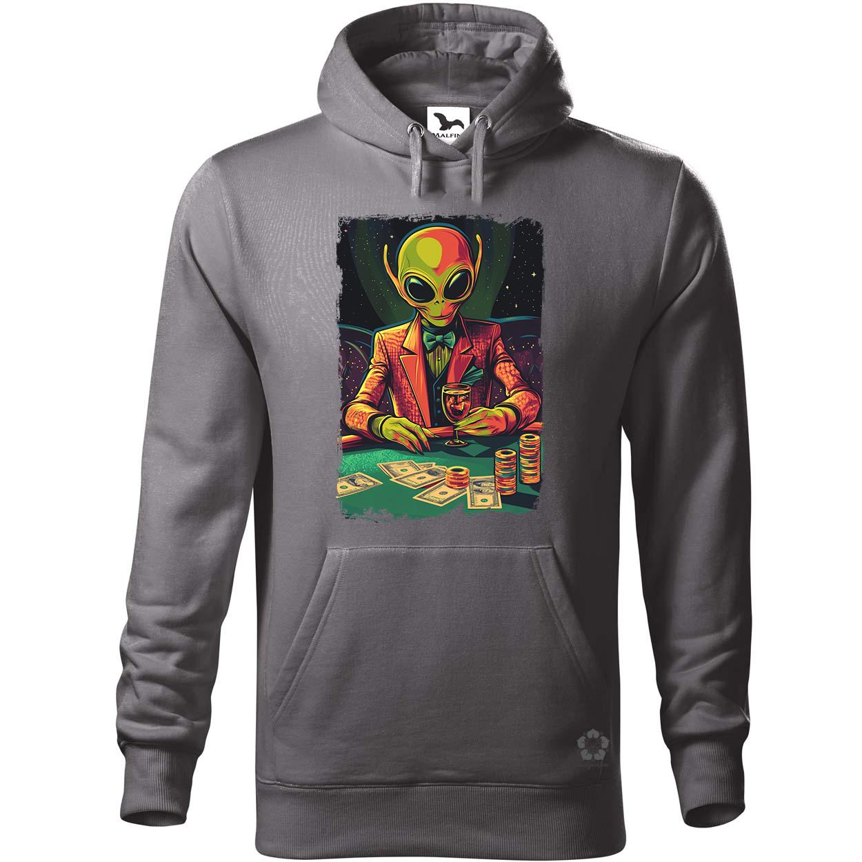 Alien póker v3 egyedi  pulóver 