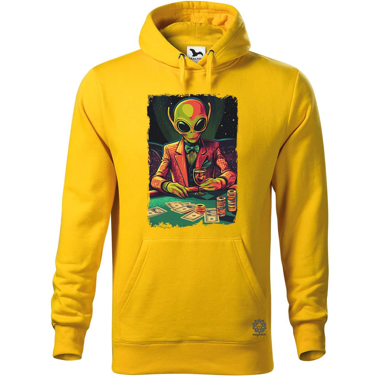 Alien póker v3 egyedi  pulóver 