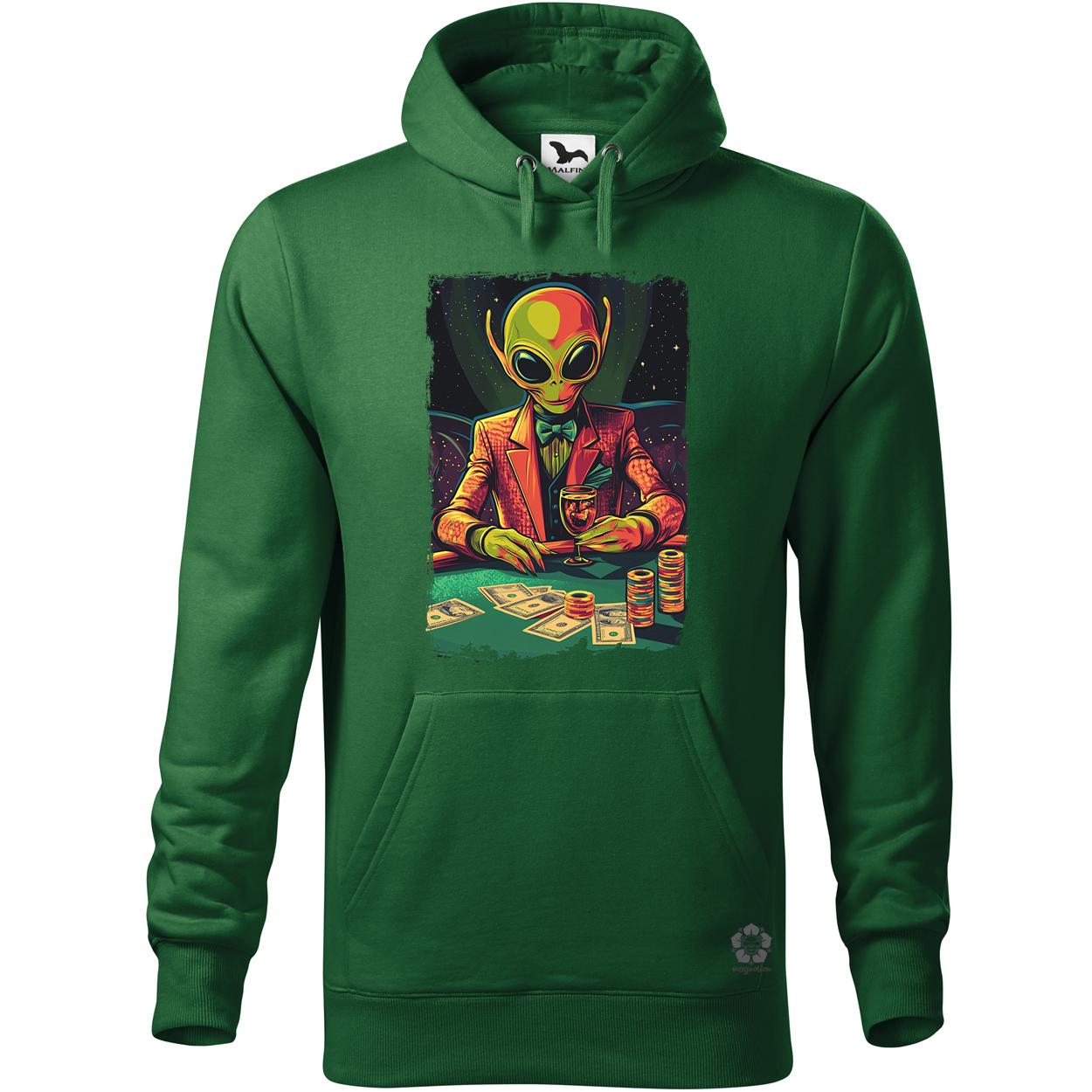Alien póker v3 egyedi  pulóver 