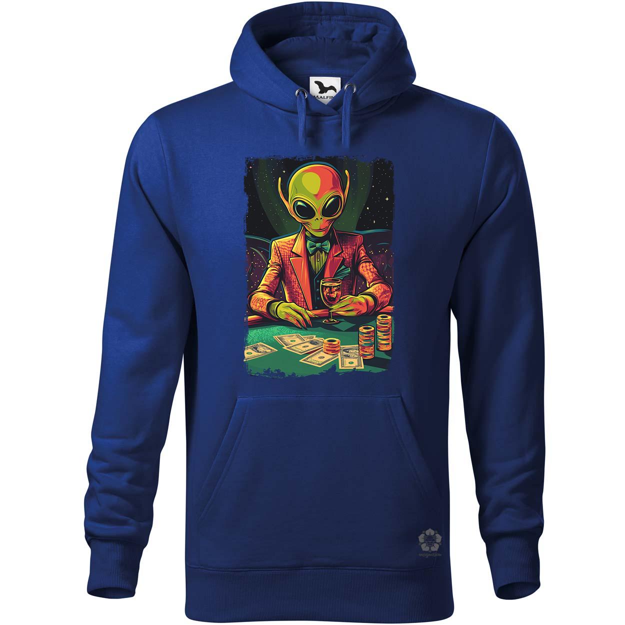 Alien póker v3 egyedi  pulóver 