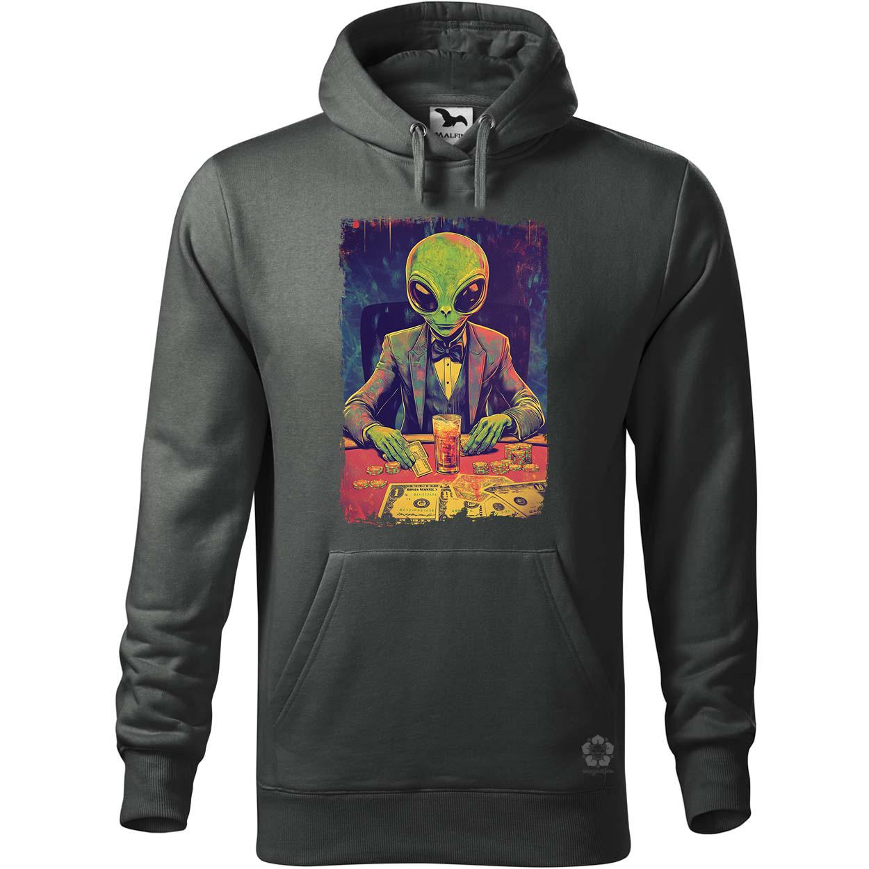 Alien póker v4 egyedi  pulóver 