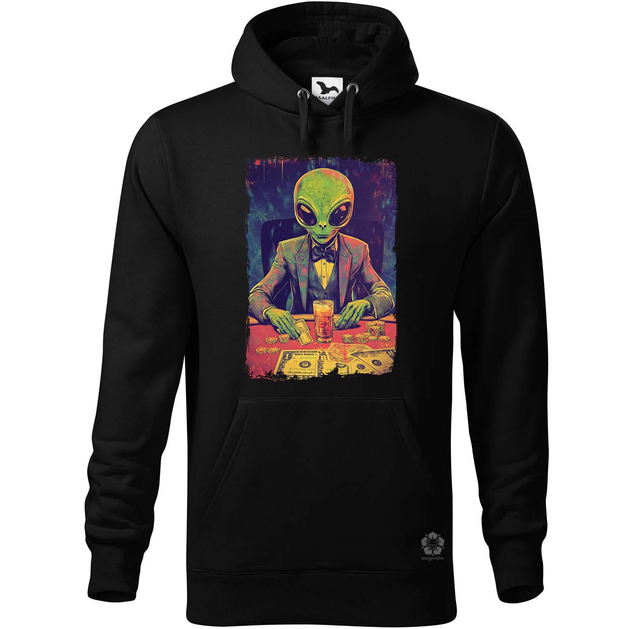 Alien póker v4 egyedi  pulóver 