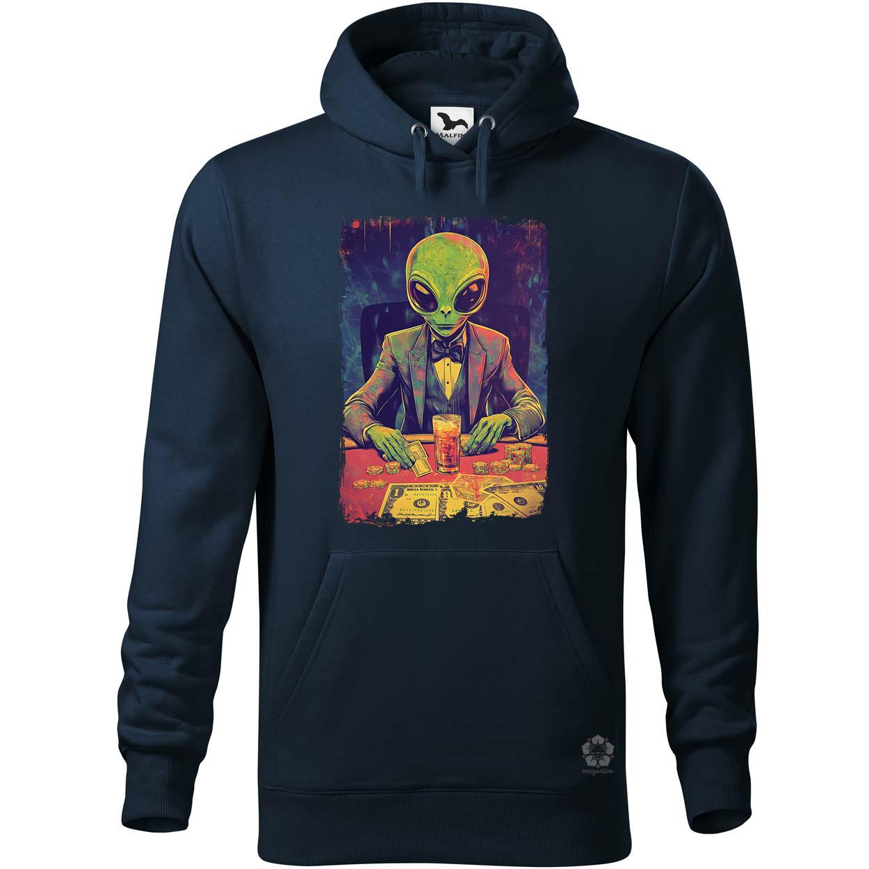 Alien póker v4 egyedi  pulóver 