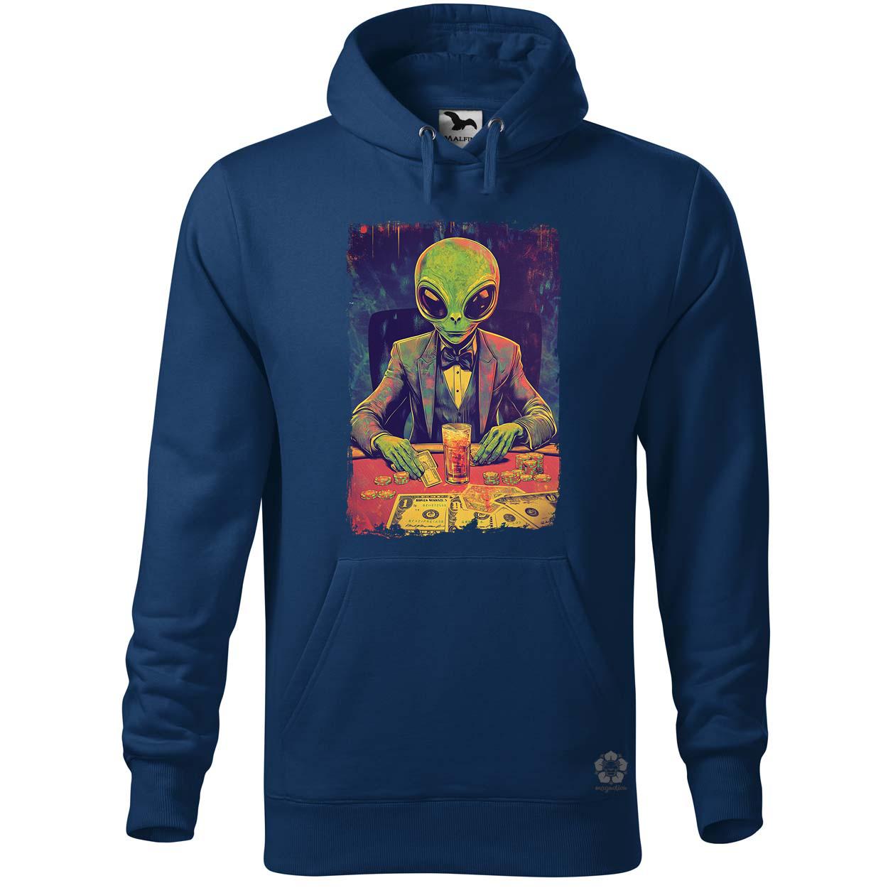 Alien póker v4 egyedi  pulóver 