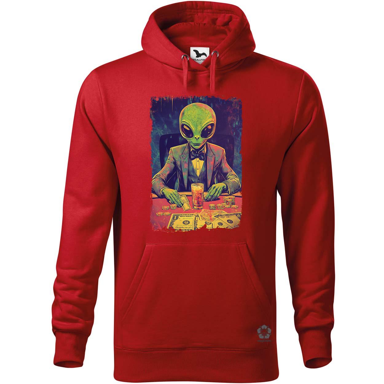 Alien póker v4 egyedi  pulóver 