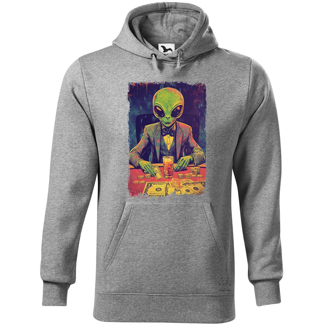 Alien póker v4 egyedi  pulóver 