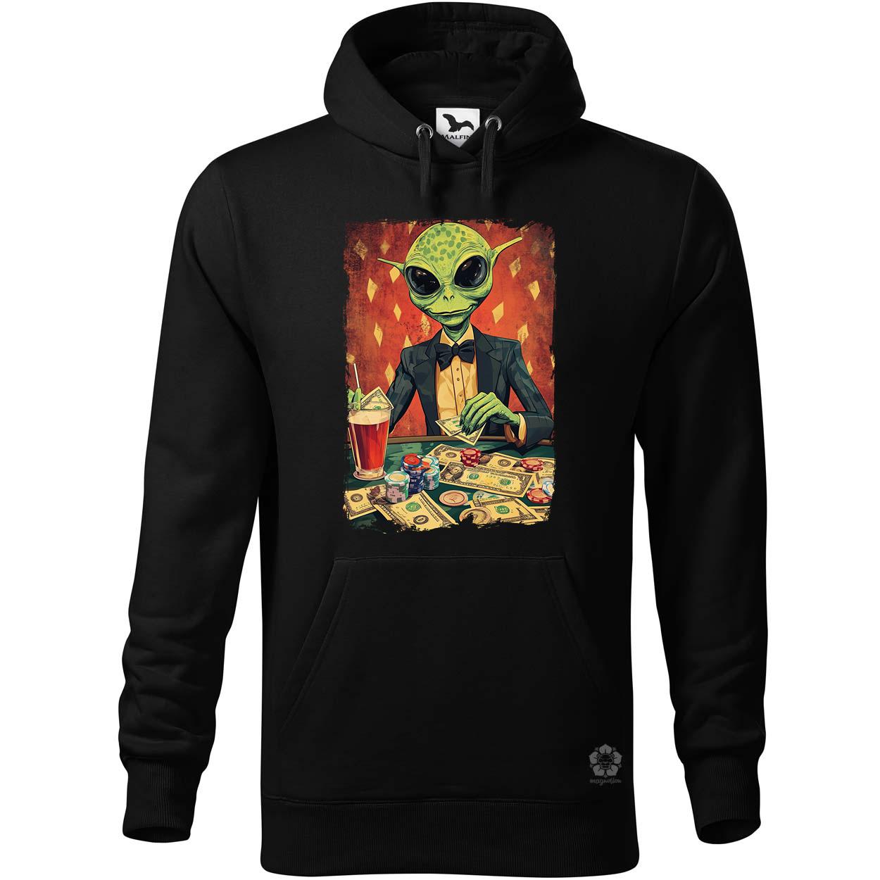 Alien póker v6 egyedi  pulóver 