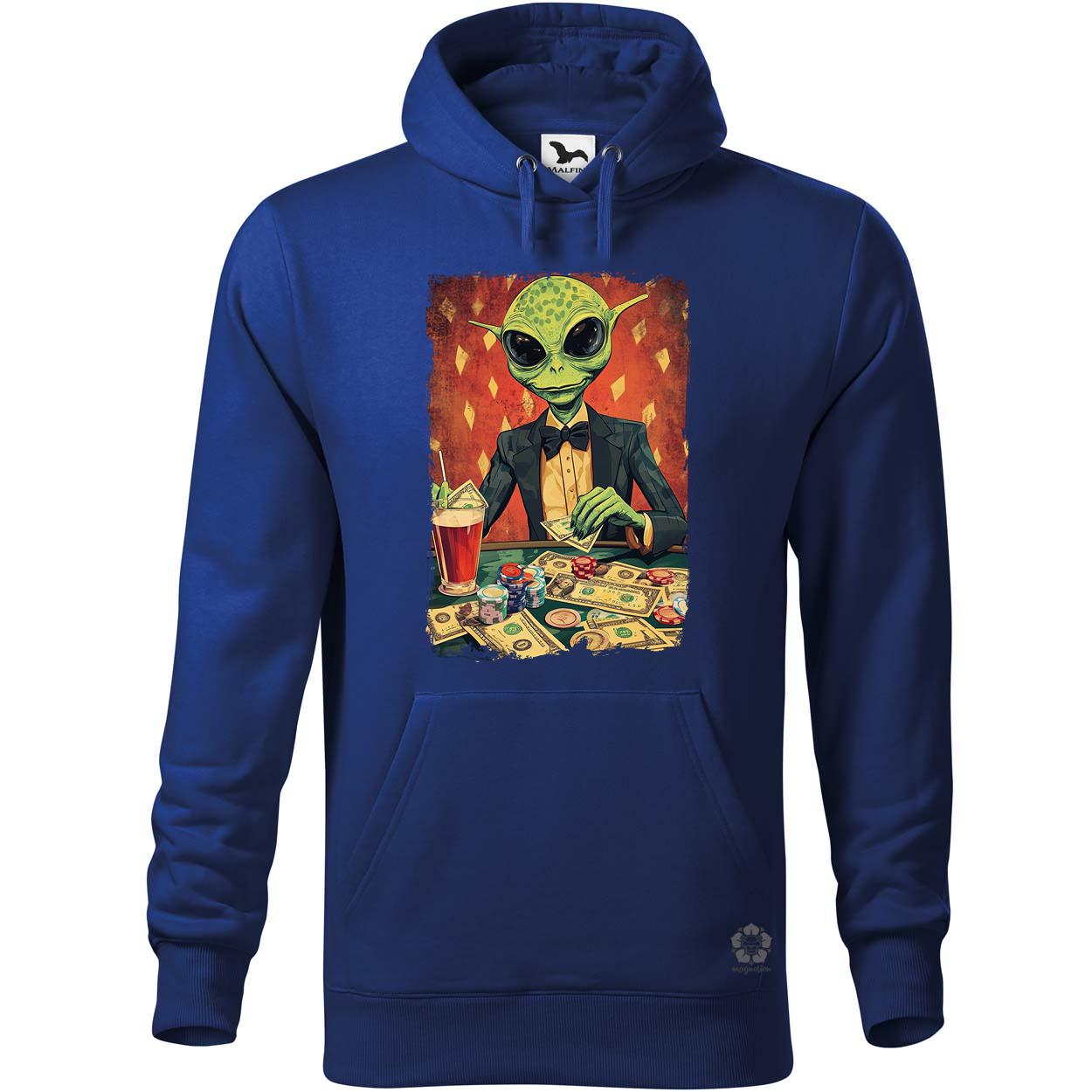 Alien póker v6 egyedi  pulóver 