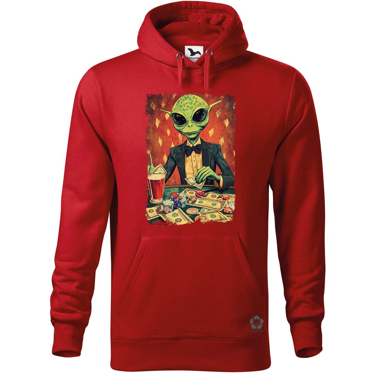 Alien póker v6 egyedi  pulóver 