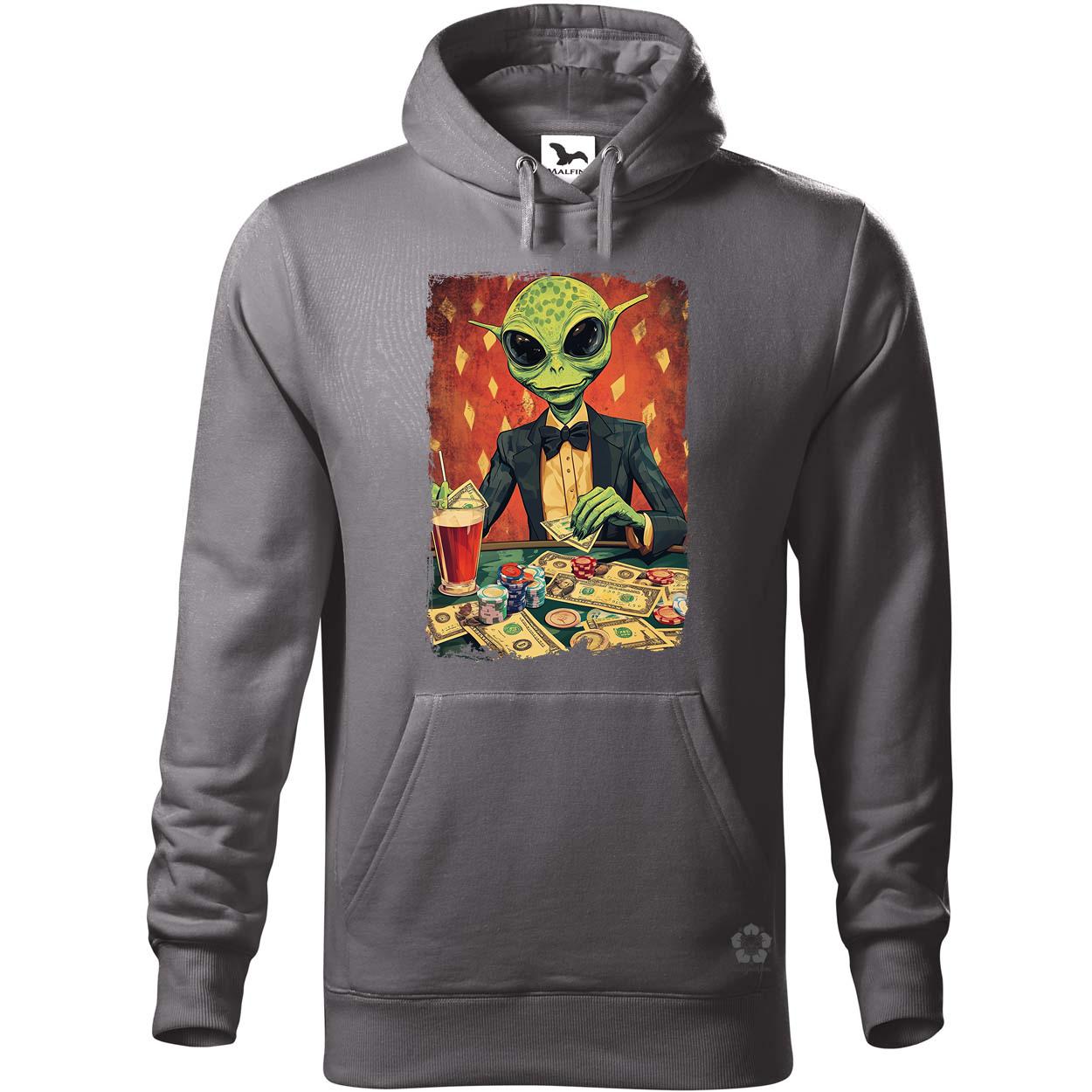 Alien póker v6 egyedi  pulóver 
