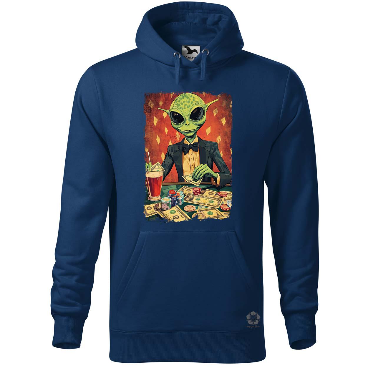 Alien póker v6 egyedi  pulóver 