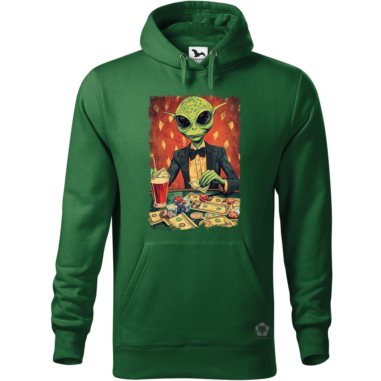 Alien póker v6 egyedi  pulóver 