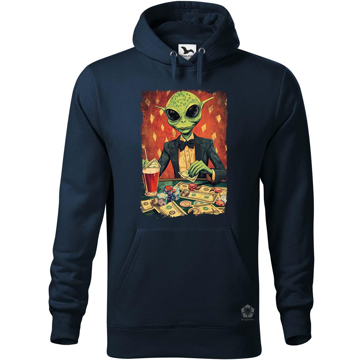 Alien póker v6 egyedi  pulóver 