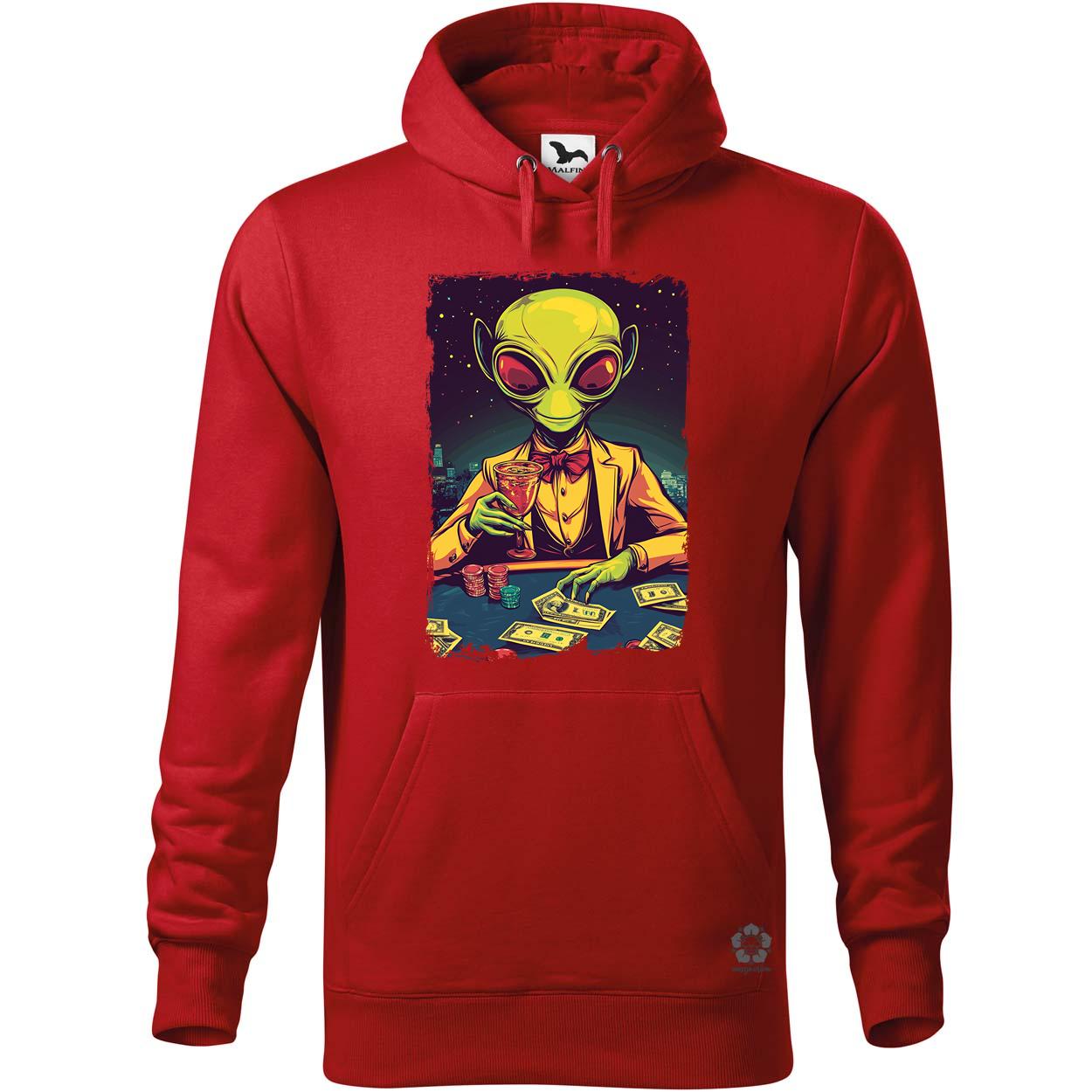 Alien póker v7 egyedi  pulóver 