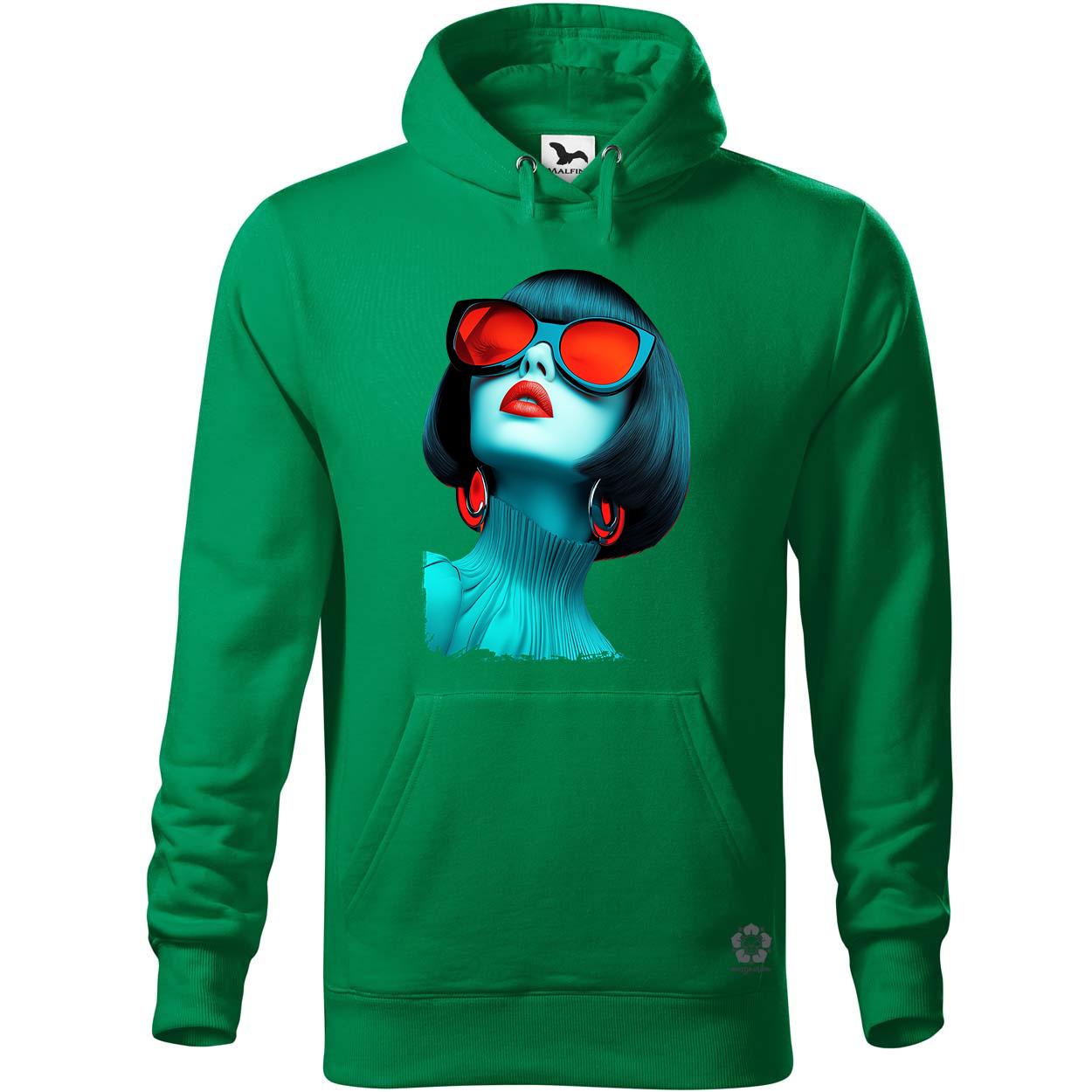 Retró portré v2 egyedi  pulóver 