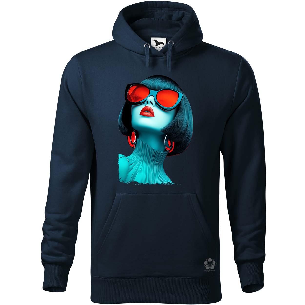 Retró portré v2 egyedi  pulóver 