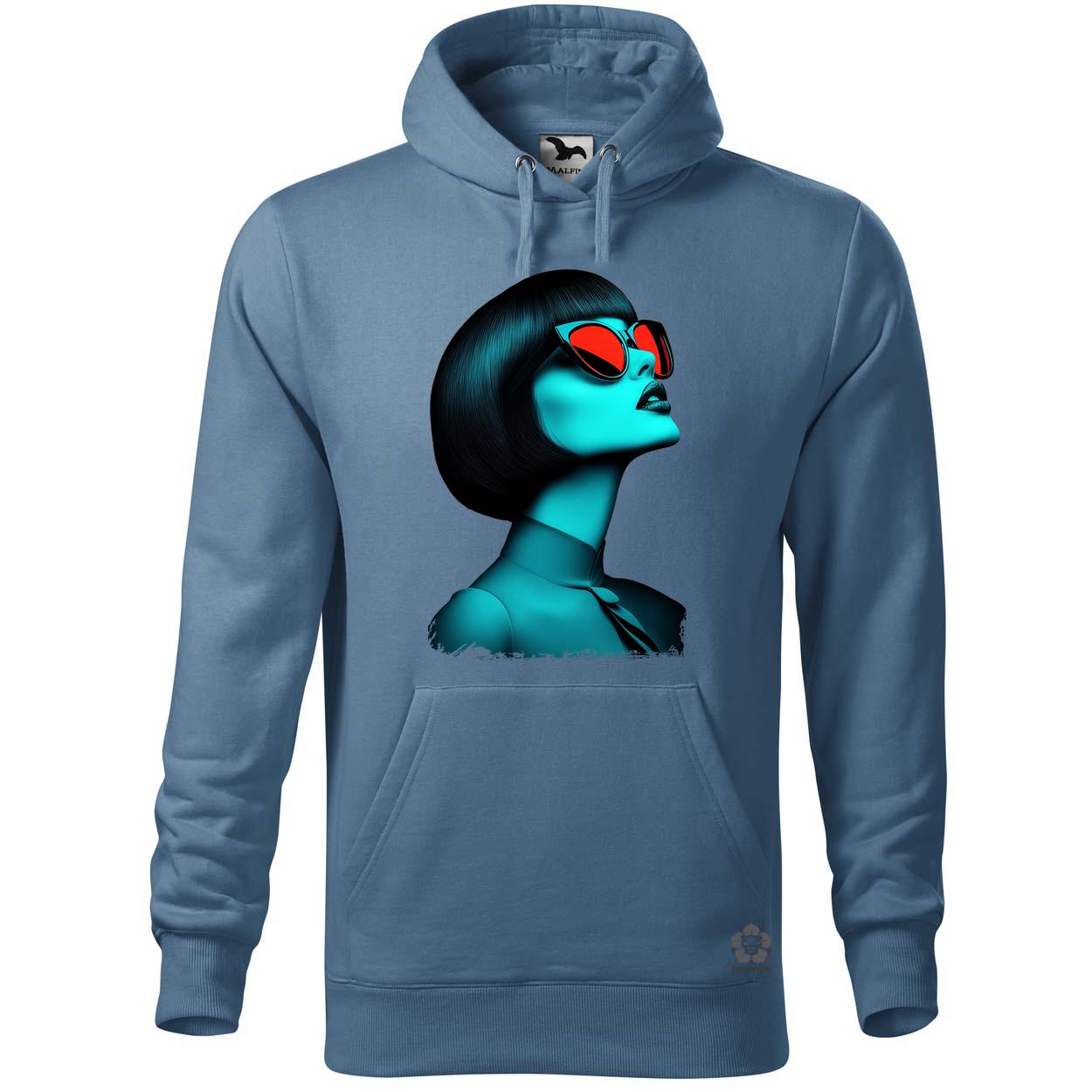 Retró portré v3 egyedi  pulóver 