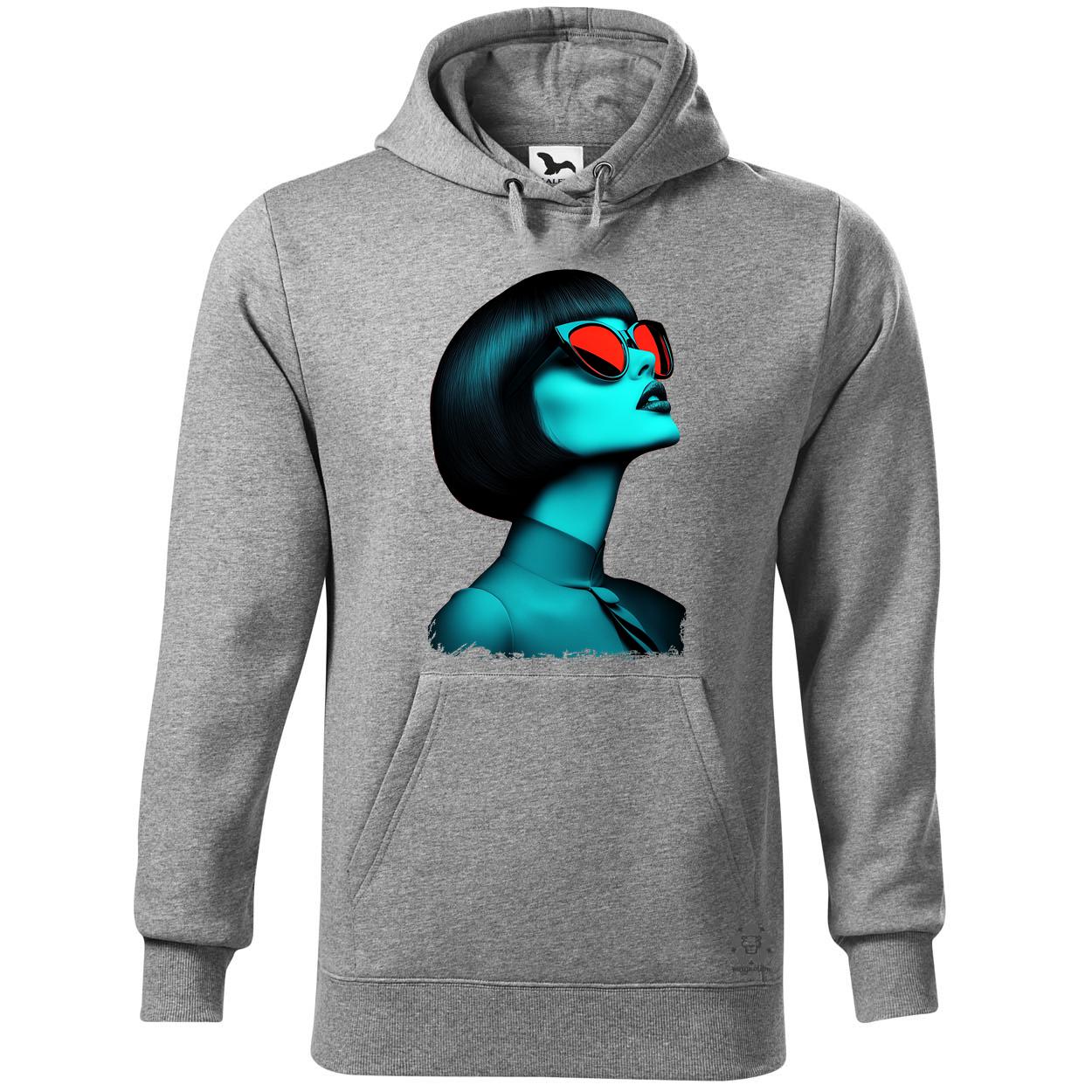 Retró portré v3 egyedi  pulóver 