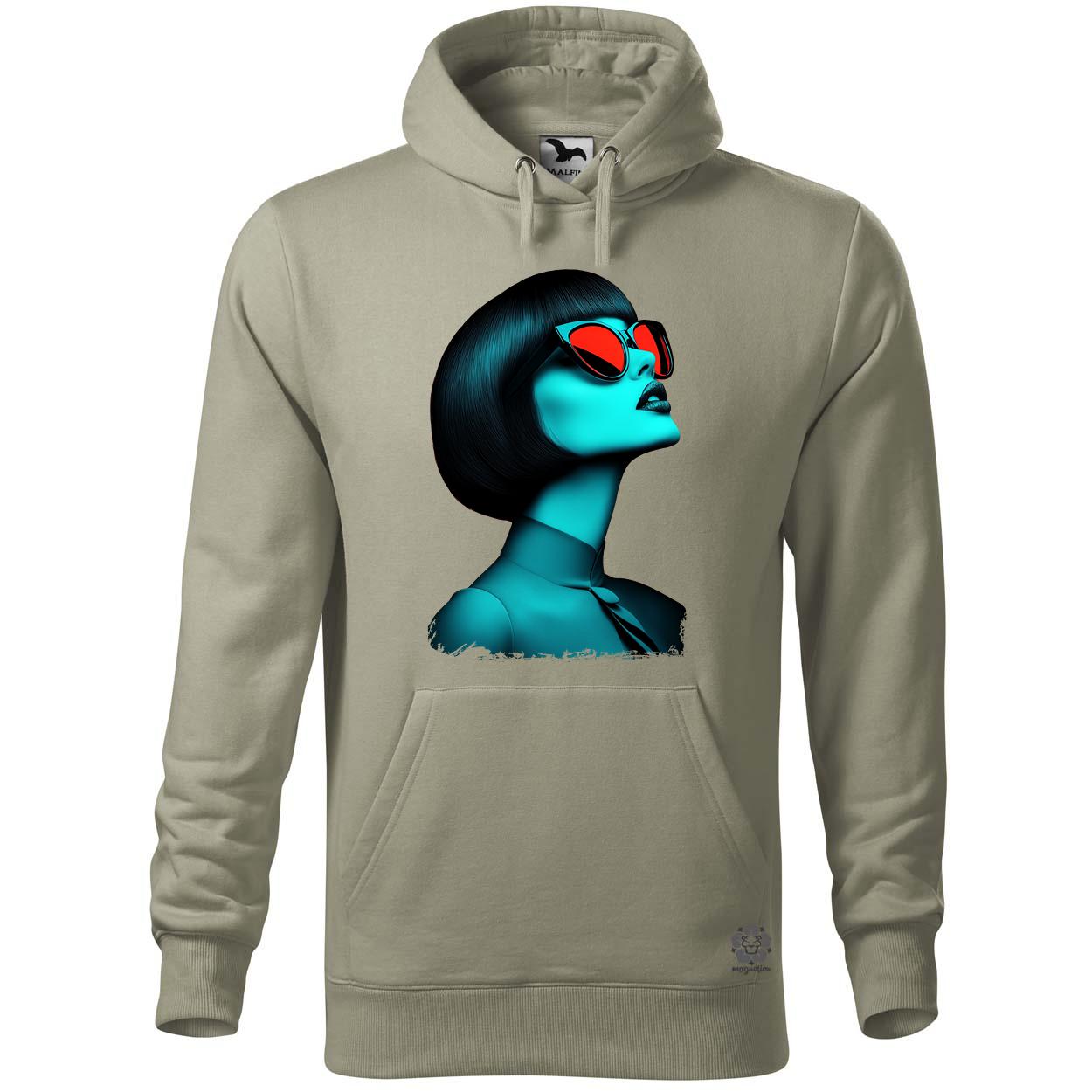 Retró portré v3 egyedi  pulóver 