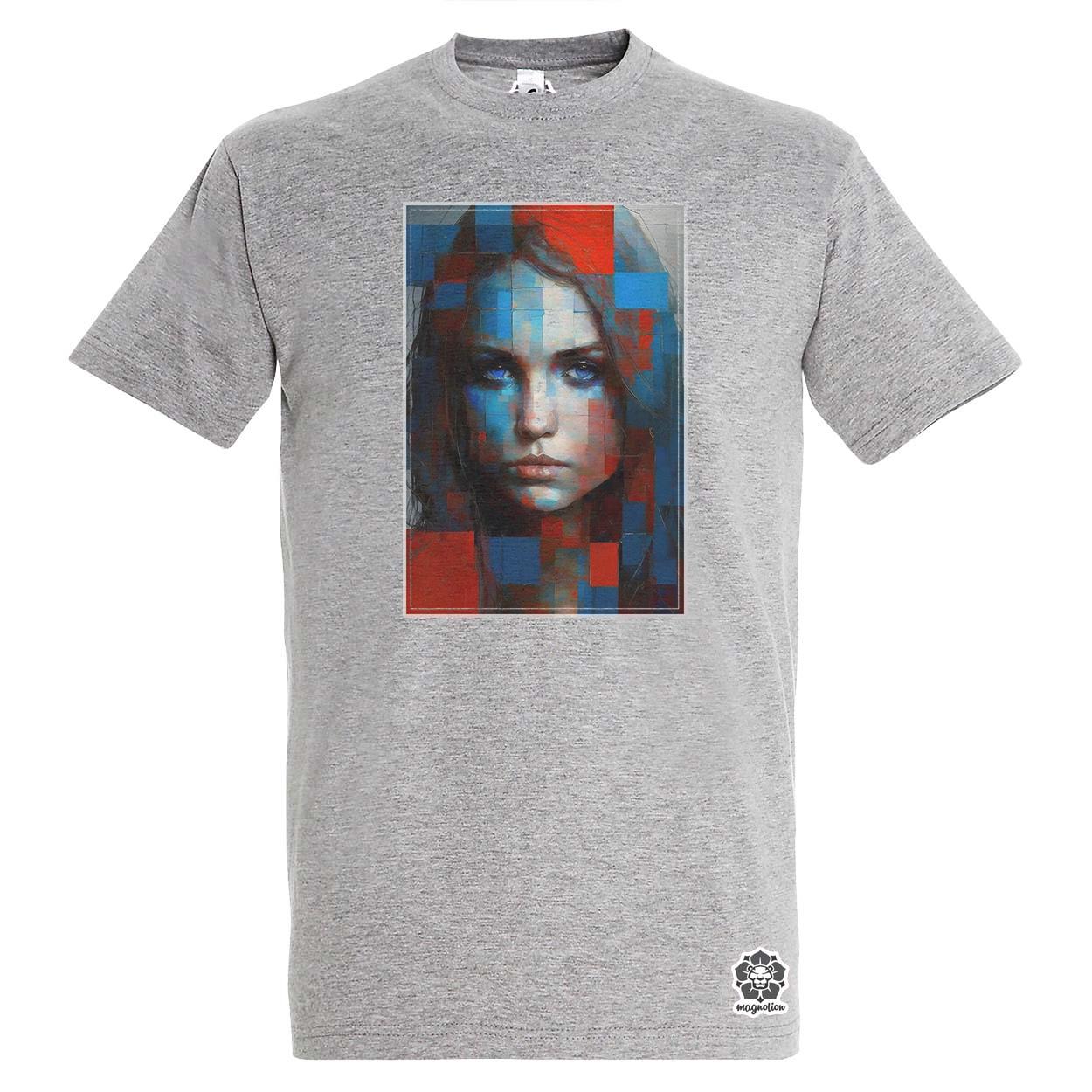 Absztrakt Piet Mondrian v5 egyedi póló 