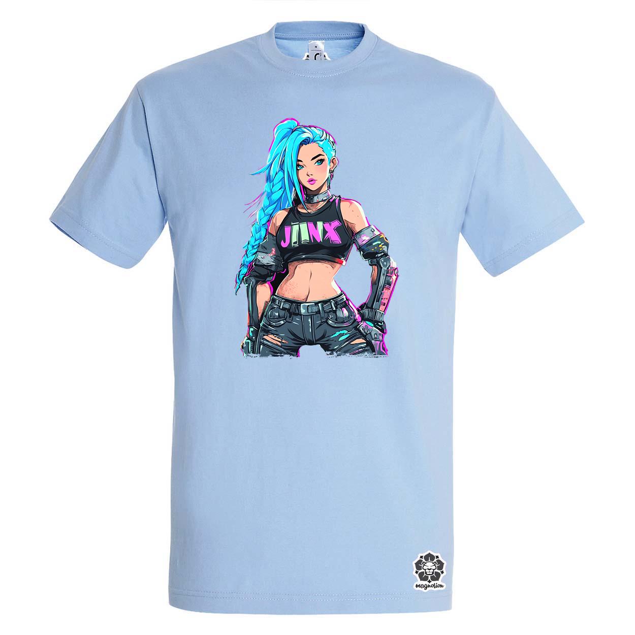 Anime Jinx fanart v1 egyedi póló 