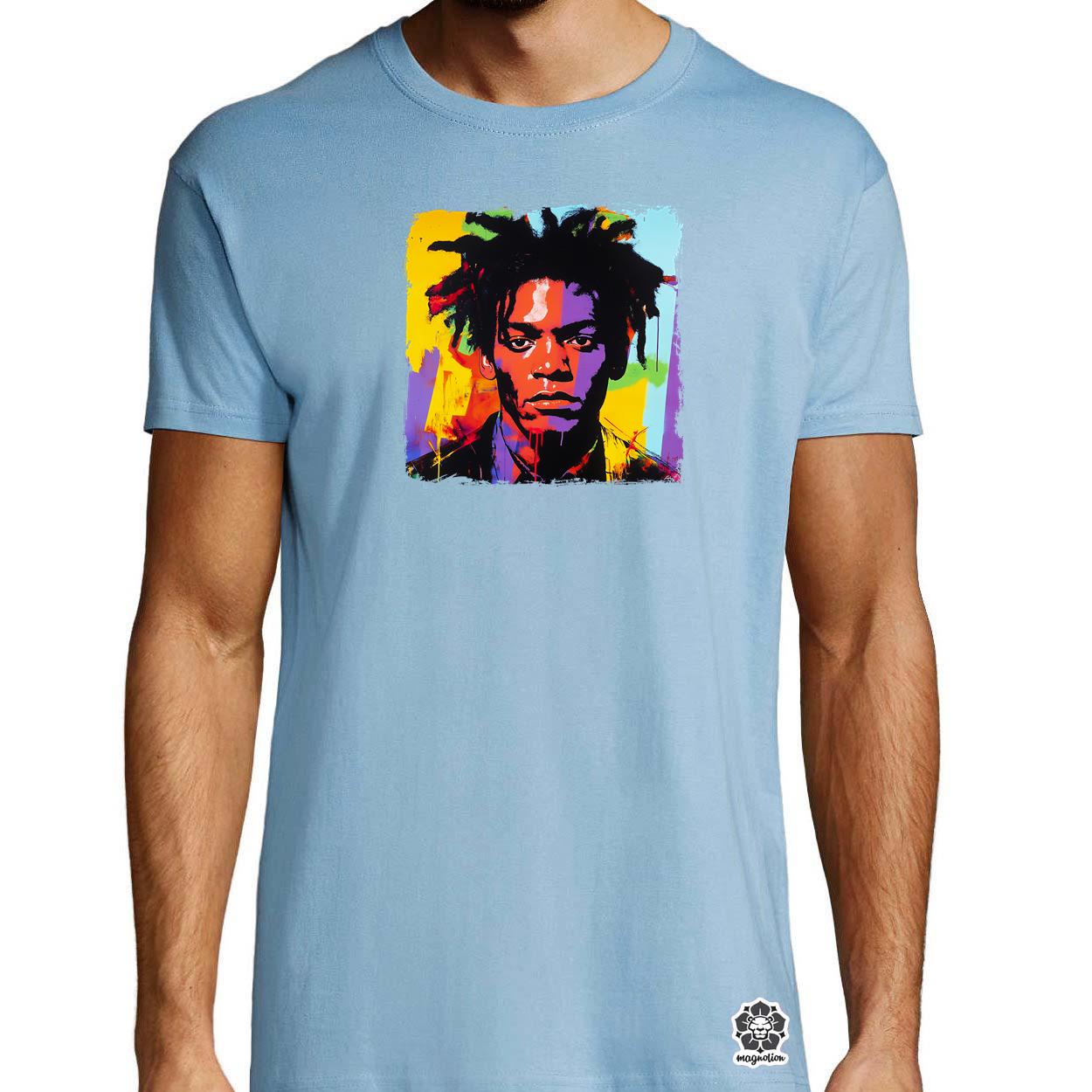 Basquiat pop art v1 egyedi póló 
