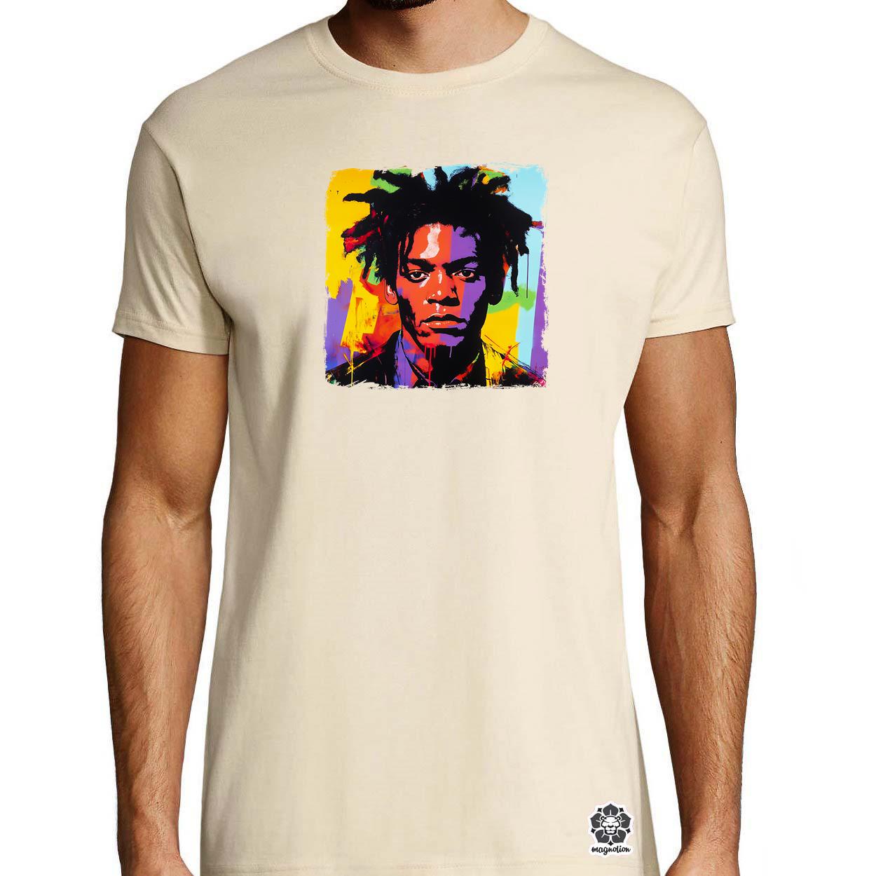 Basquiat pop art v1 egyedi póló 