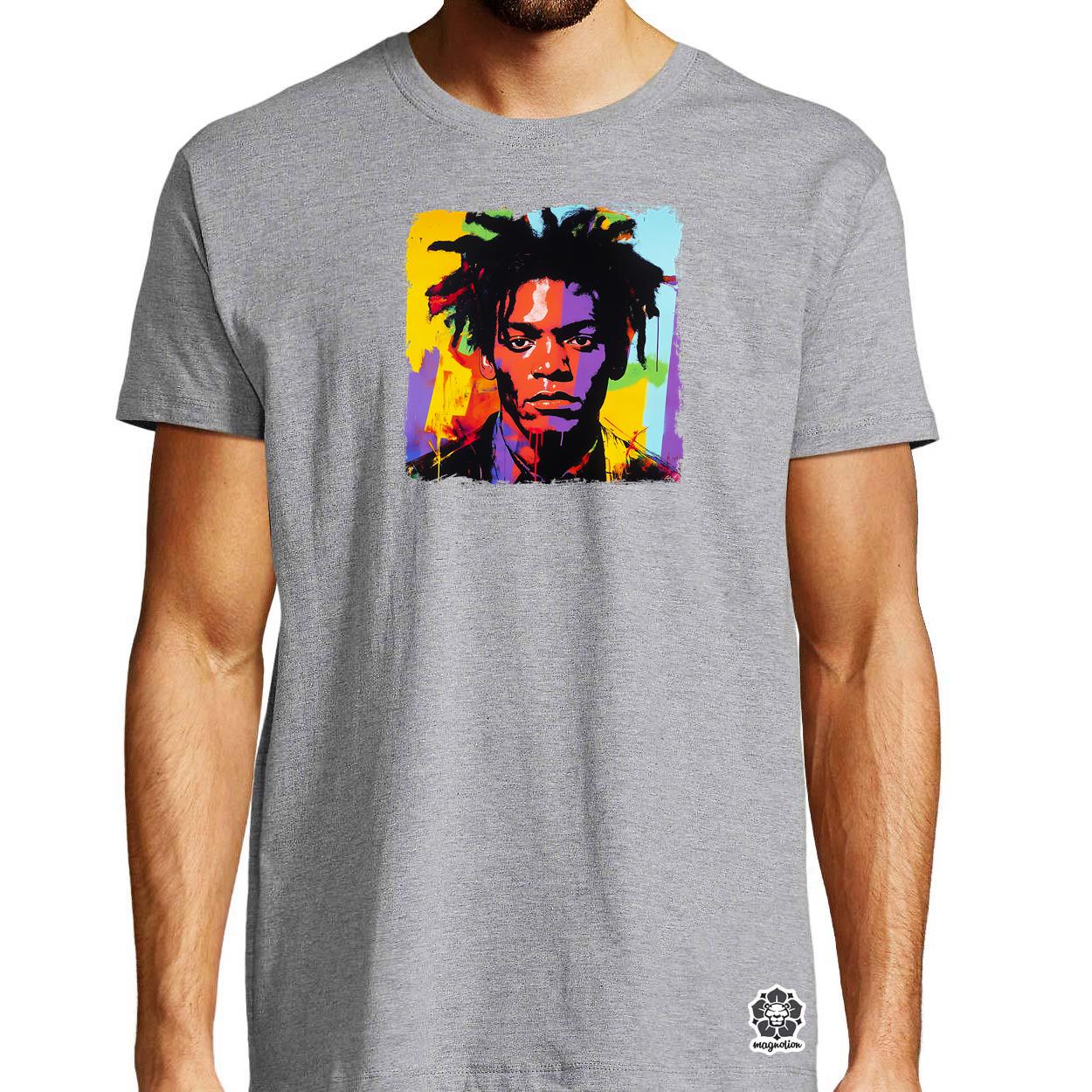 Basquiat pop art v1 egyedi póló 