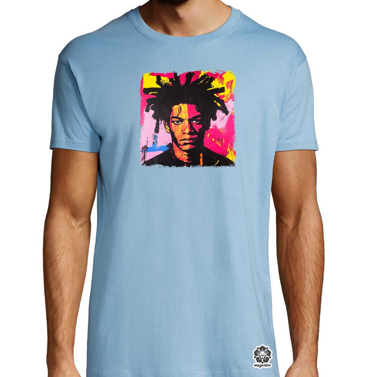 Basquiat pop art v3 egyedi póló 