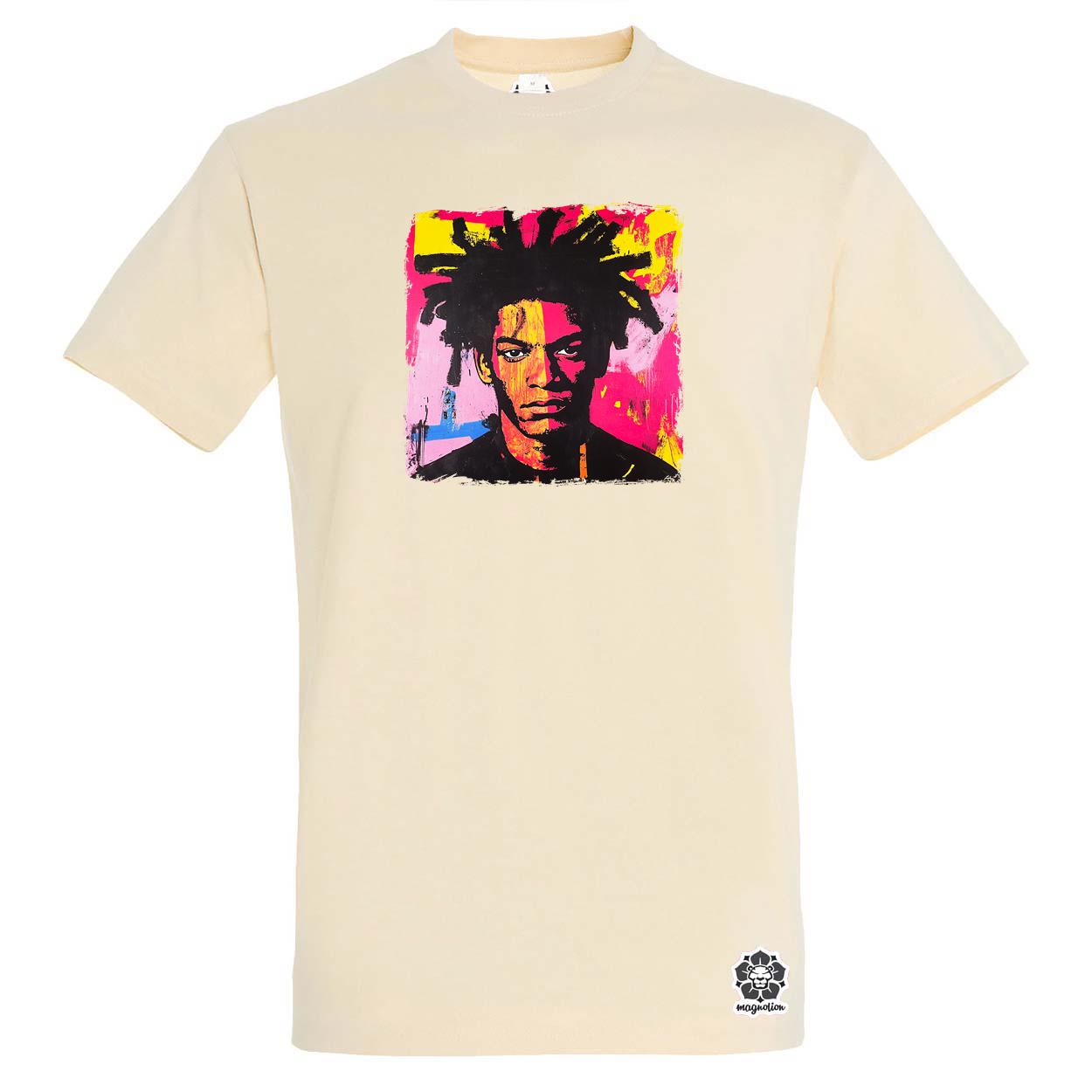 Basquiat pop art v3 egyedi póló 