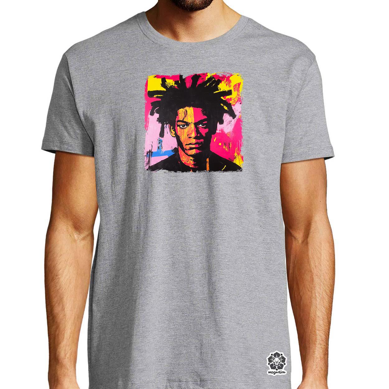 Basquiat pop art v3 egyedi póló 