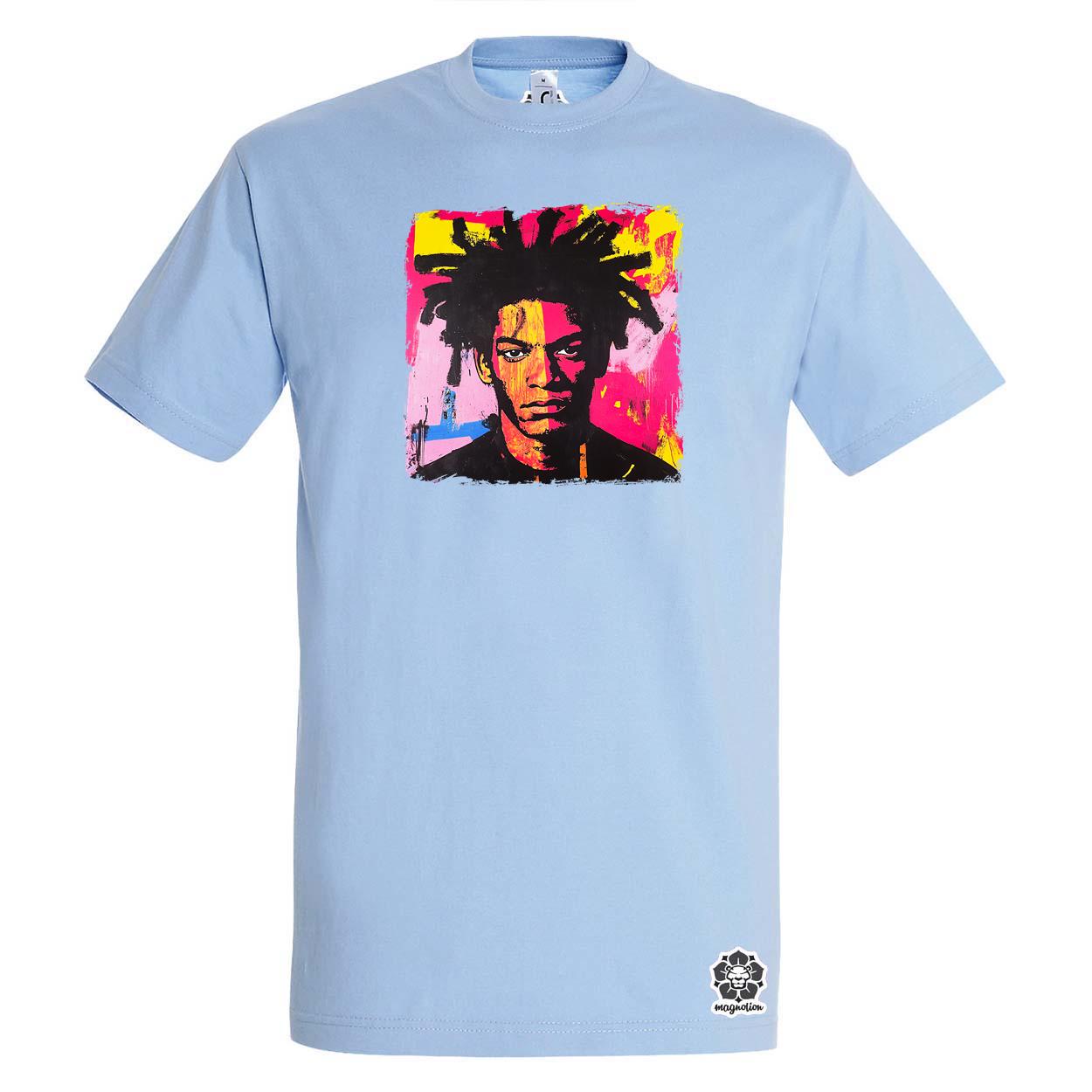 Basquiat pop art v3 egyedi póló 