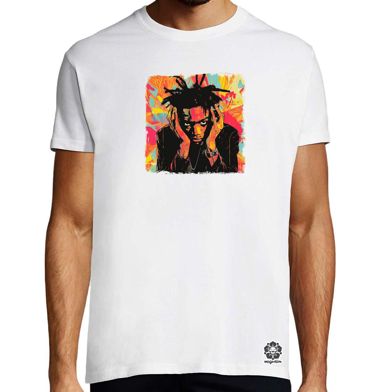 Basquiat pop art v5 egyedi póló 