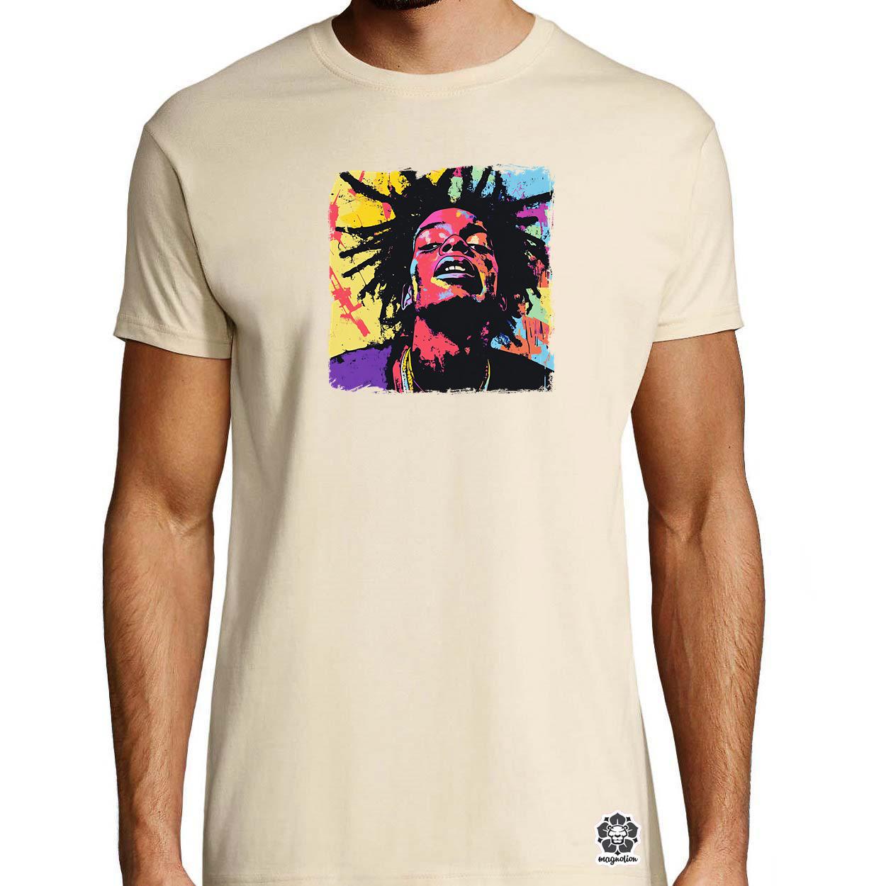 Basquiat pop art v6 egyedi póló 