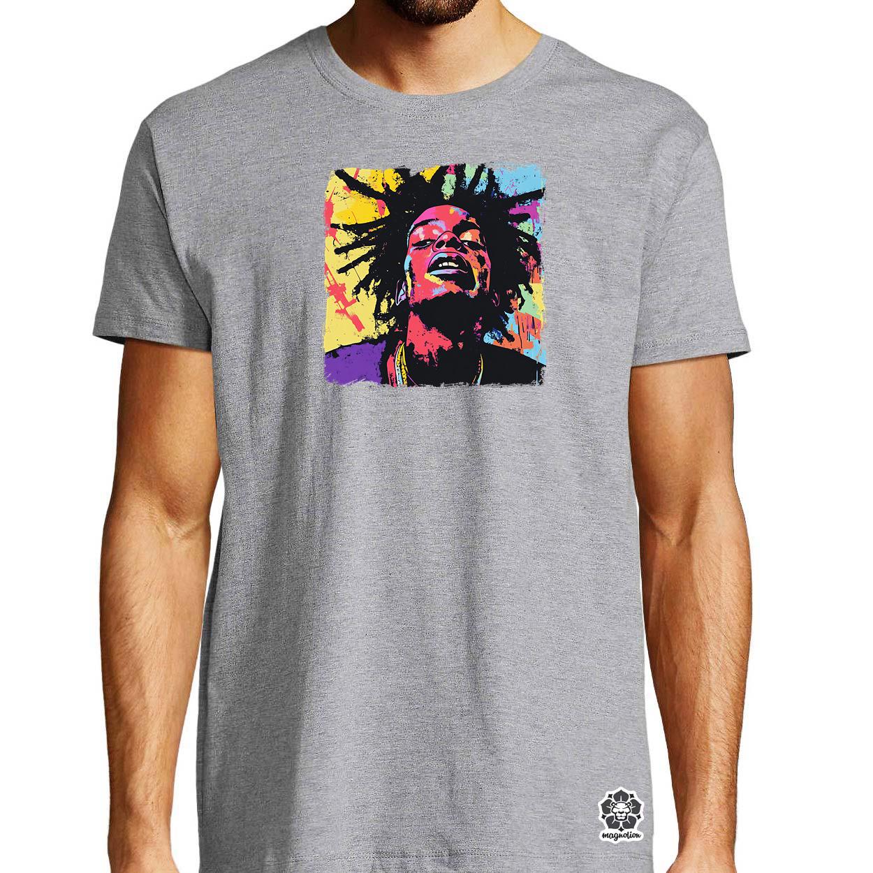 Basquiat pop art v6 egyedi póló 