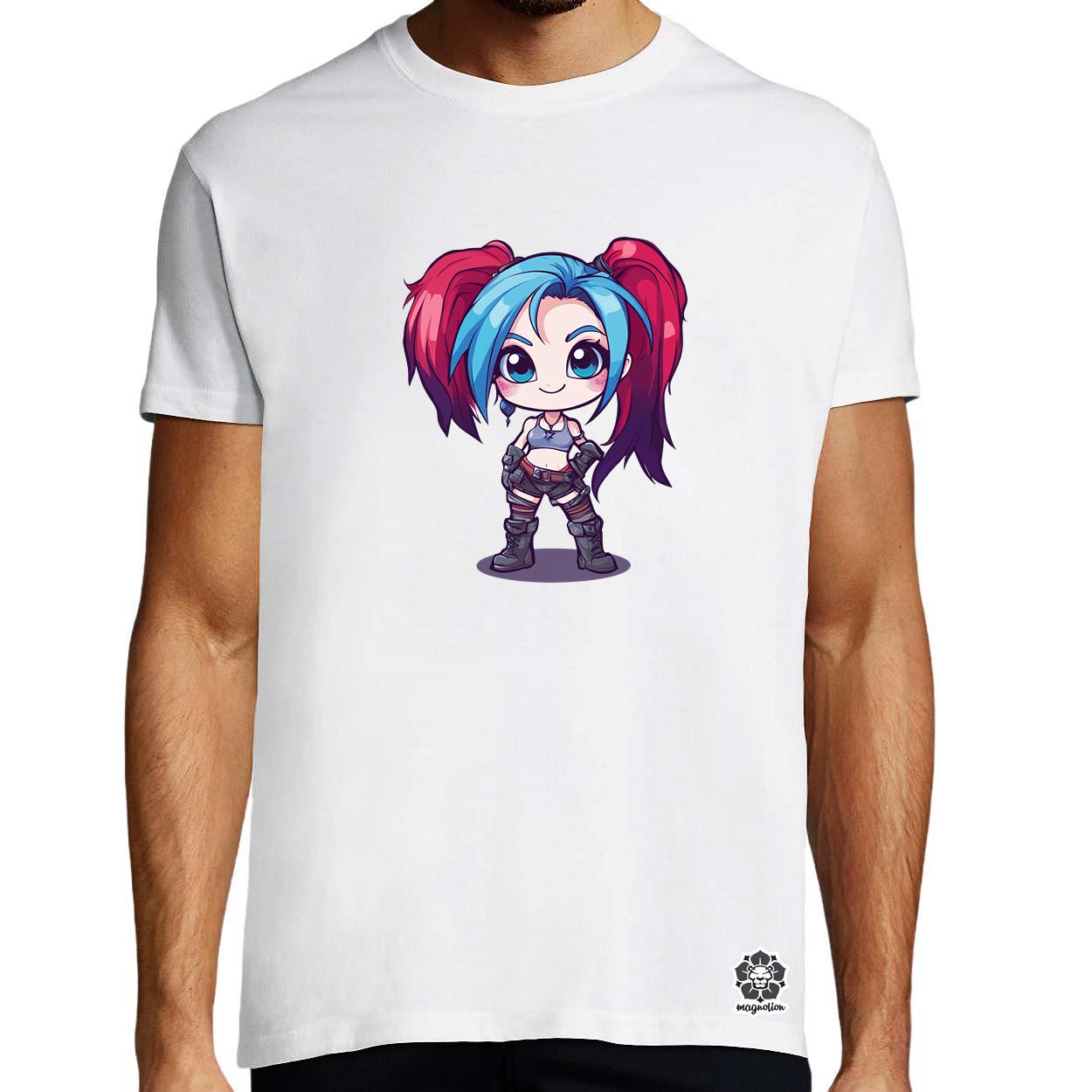 Chibi Jinx v1 egyedi póló 