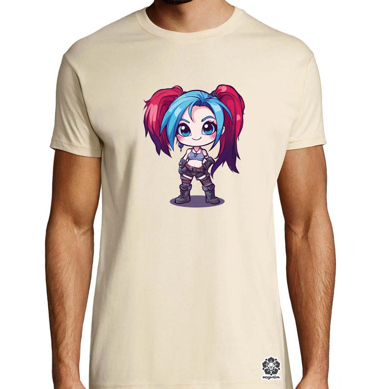 Chibi Jinx v1 egyedi póló 