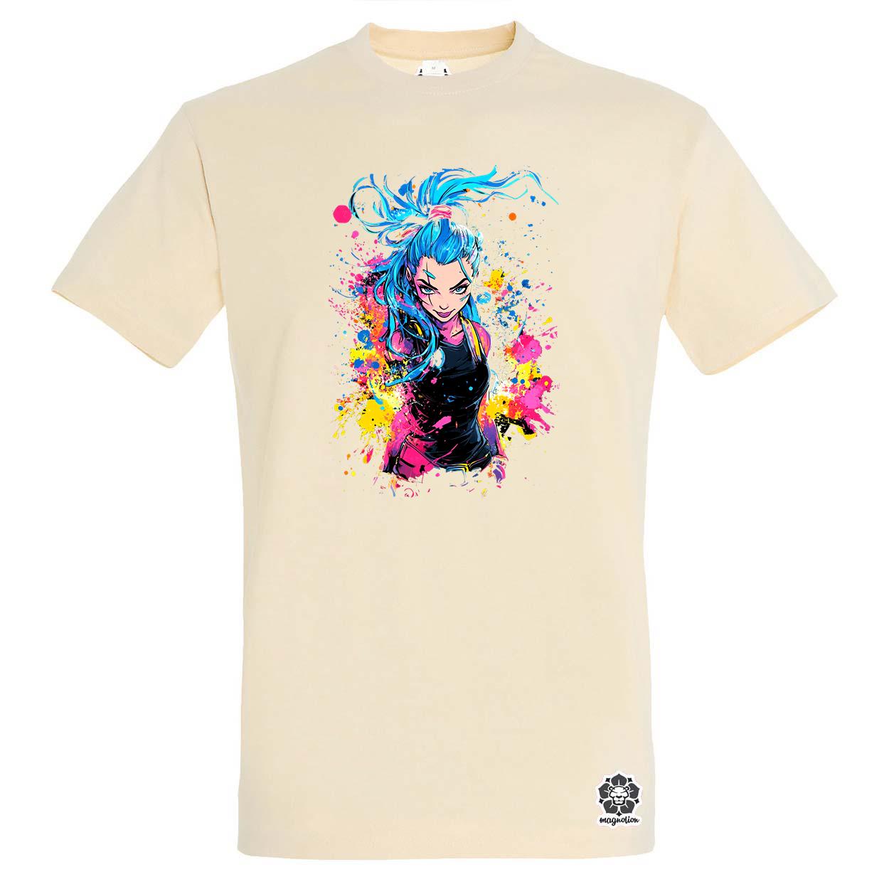 Graffiti Jinx v2 egyedi póló 