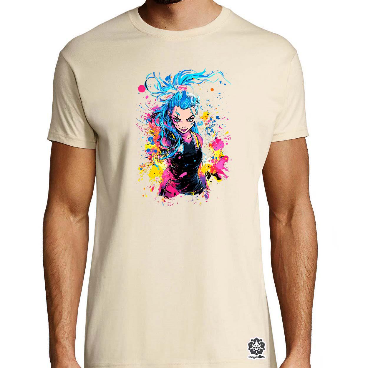 Graffiti Jinx v2 egyedi póló 