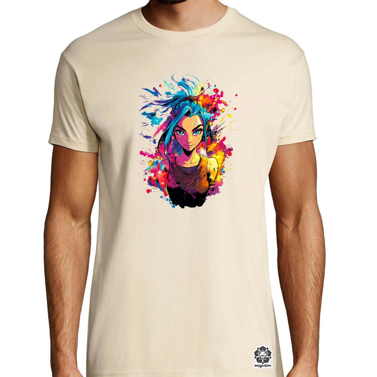 Graffiti Jinx v3 egyedi póló 