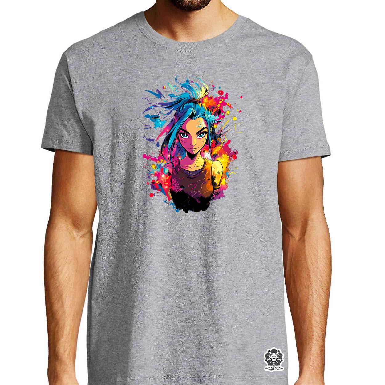 Graffiti Jinx v3 egyedi póló 