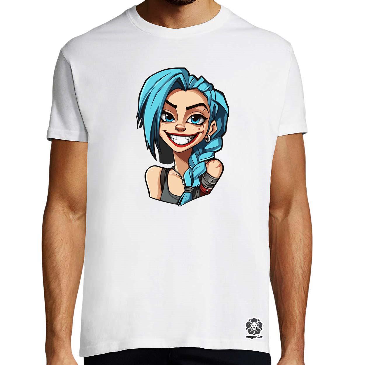 Jinx matrica v4 egyedi póló 