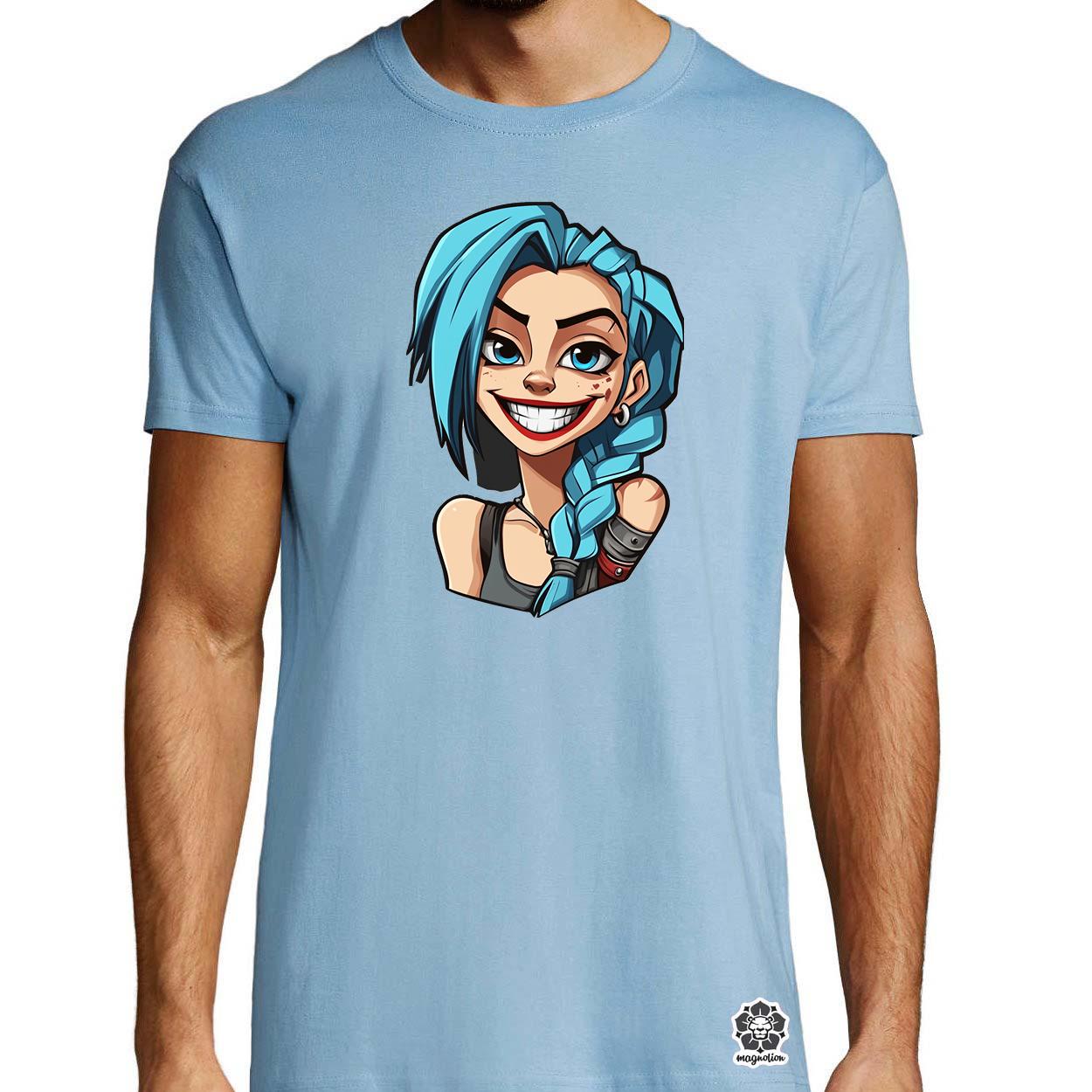 Jinx matrica v4 egyedi póló 