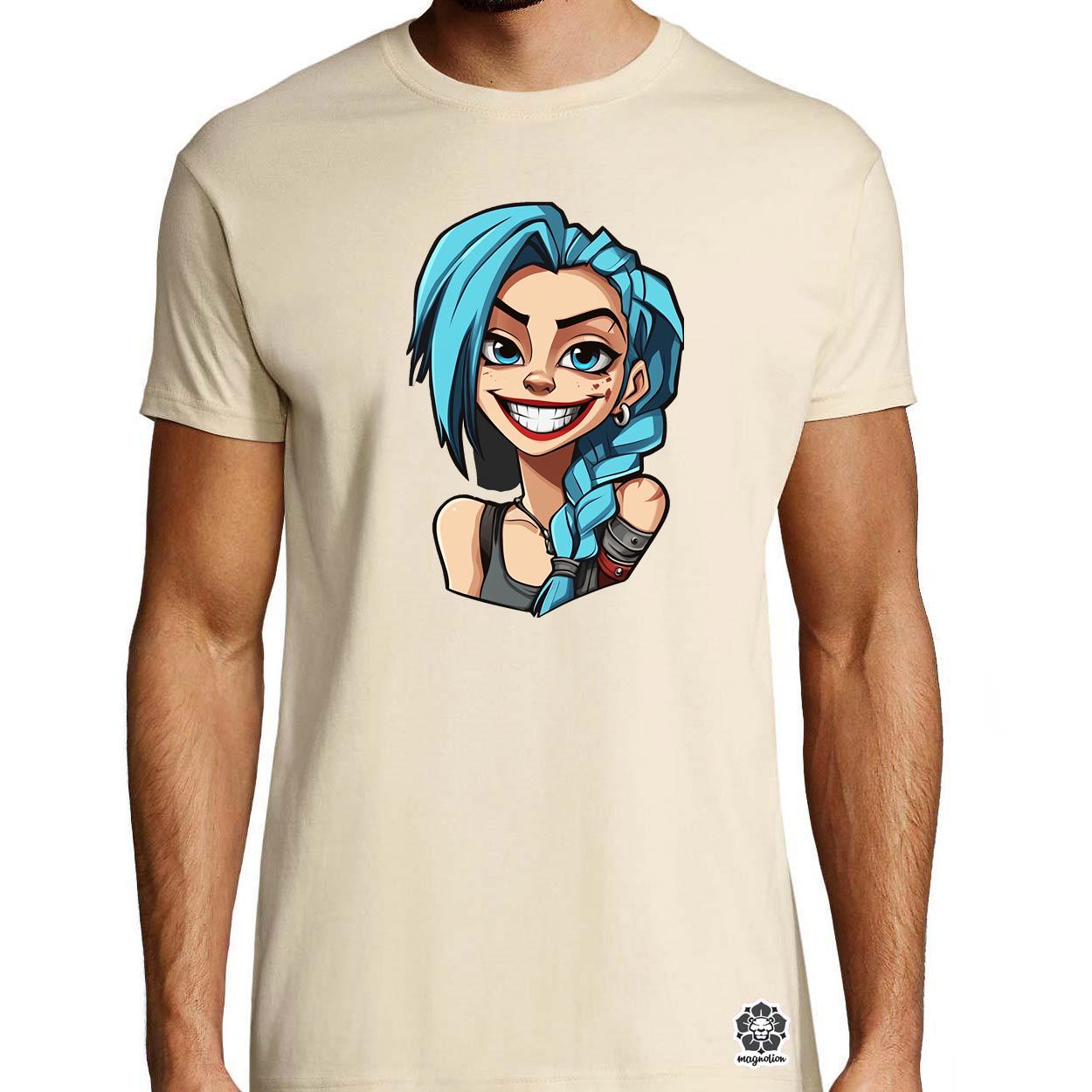 Jinx matrica v4 egyedi póló 
